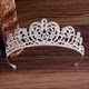 Legierung Braut Tiara Prinzessin Krone Mit Strass Akzenten