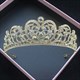 Legierung Braut Tiara Prinzessin Krone Mit Strass Akzenten
