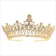Baroque Crystal Alloy Bridal Tiara Princess Crown