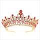 Baroque Crystal Alloy Bridal Tiara Princess Crown