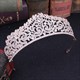 Modern Alloy Crystal Bridal Tiara With Rhinestone Accents