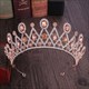 Crystal Bridal Tiara With Rhinestone Accents