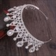 Crystal Bridal Tiara With Rhinestone Accents