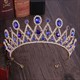 Crystal Bridal Tiara With Rhinestone Accents