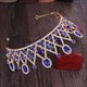 Crystal Bridal Tiara With Rhinestone Accents