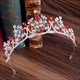 Dramatic Crystal Bridal Tiara With Rhinestone Accents