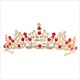 Dramatic Crystal Bridal Tiara With Rhinestone Accents