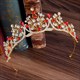 Dramatic Crystal Bridal Tiara With Rhinestone Accents