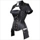 Steampunk Gothic 4-teiliges Stahlstäbe Shaper Korsett