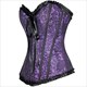 Sweetheart Lace Embellishment Shaper Corset With Strappy Back