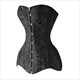 Embroidery Body Shaper Corset With Steel Bone