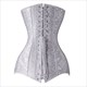 Embroidery Body Shaper Corset With Steel Bone