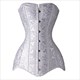 Embroidery Body Shaper Corset With Steel Bone