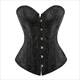 Jacquard Sweetheart Embroidery Shaper Corset With Boning