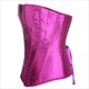 Satin Waist Cincher Training Shaper Corset With Boning