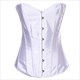 Satin Waist Cincher Training Shaper Corset With Boning