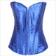 Satin Waist Cincher Training Shaper Corset With Boning