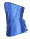 Satin Waist Cincher Training Shaper Corset With Boning