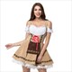 Traditional Oktoberfest Dirndl Dress With Apron