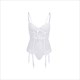 Spaghetti Strap Lace Embellishment Shaper Corset Lingerie