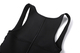 Latex Double Waistband Zipper Front Vest Shaper Corset