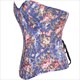 Denim Printed Steel Boned Court Shaper Corset Bustier