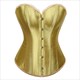 Satin Strapless Court Shaper Corset With Boning