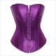 Satin Strapless Court Shaper Corset With Boning