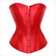 Satin Strapless Court Shaper Corset With Boning