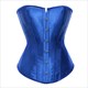 Satin Strapless Court Shaper Corset With Boning