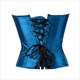 Strapless Peacock Feathers Shaper Corset