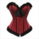 Herzausschnitt Satin Court Shaper Korsett Mit Stäben