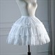 Lolita Cosplay Lace Trim Short Petticoat With Bone