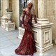 Off The Shoulder Lace Mermaid Prom Dress