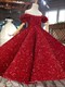 Stunning Sequin Princess Ball Gown Flower Girl Dresses