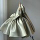 Sleeveless Satin Flower Girl Dress With Back Bow
