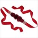 3D Flower Rosette Rhinestone Bridal Sash