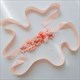 Lace Embellished Floral Mom-To-Be Ribbon Sash