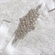Satin Bridal Sash Belt With Rhinestones