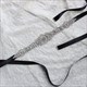 Rhinestone Bridal Sash Belt With Crystal Details