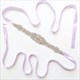 Rhinestone Bridal Sash Belt With Crystal Details