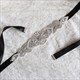 Perlen- und Strass-Sash-Gürtel für Kleider