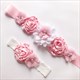 Floral verziertes Band-Sash für Mädchen mit Perlen
