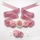 Floral verziertes Band-Sash für Mädchen mit Perlen