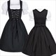 Women Medieval German Oktoberfest Dirndl Cosplay Costume Party Dress