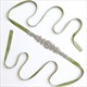 Rhinestone Bridal Ribbon Sash Wedding Belt