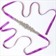 Rhinestone Bridal Ribbon Sash Wedding Belt