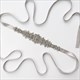 Rhinestone Bridal Ribbon Sash Wedding Belt