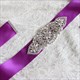 Vintage Perlen- und Strass-Hochzeits-Gürtel Brautjungfer-Sash