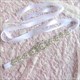Satin Bridal Ribbon Sash With Pearls And Rhinestone